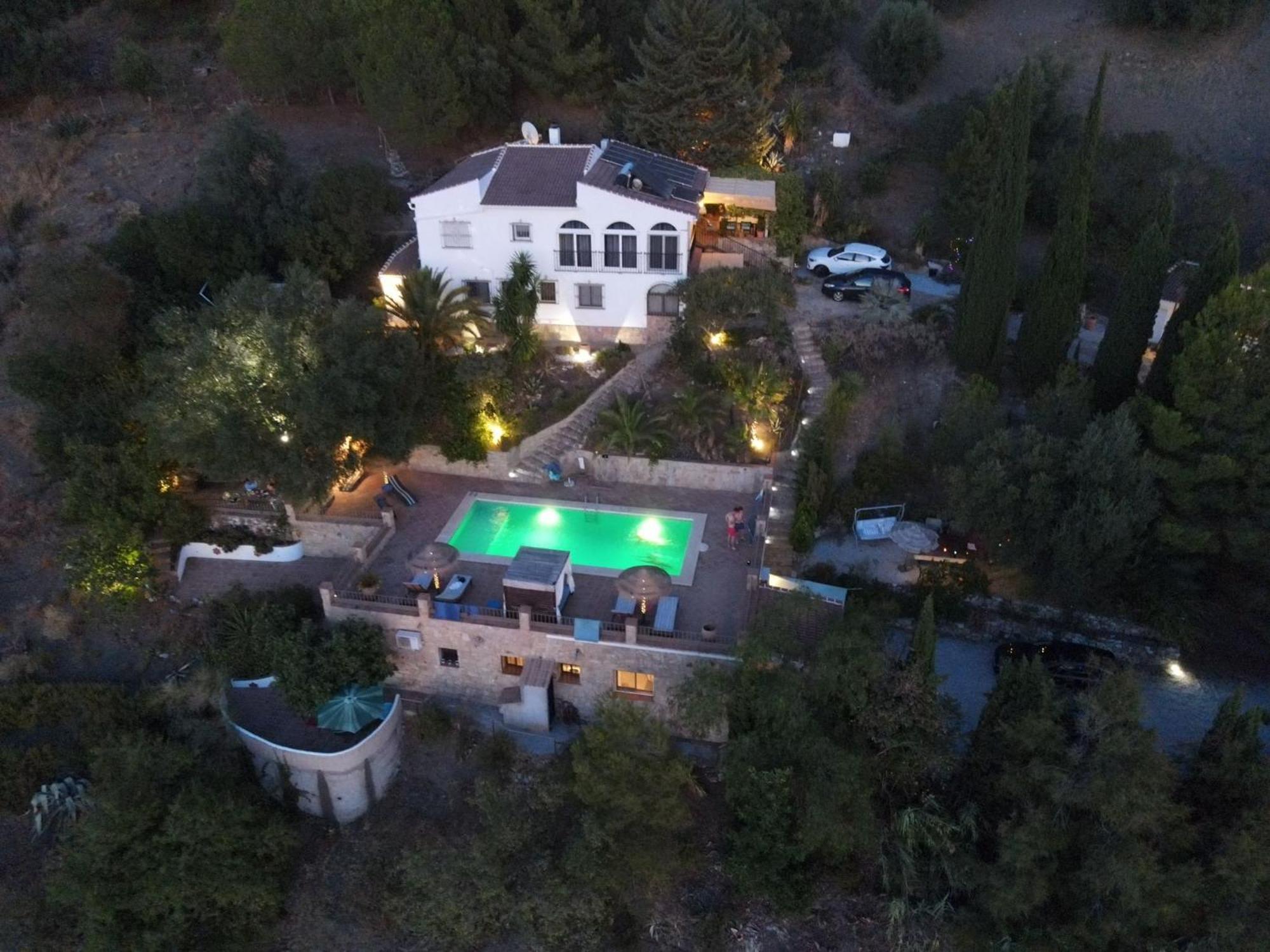 Bed and Breakfast El Nispero Dulce Alcaucín Exteriér fotografie